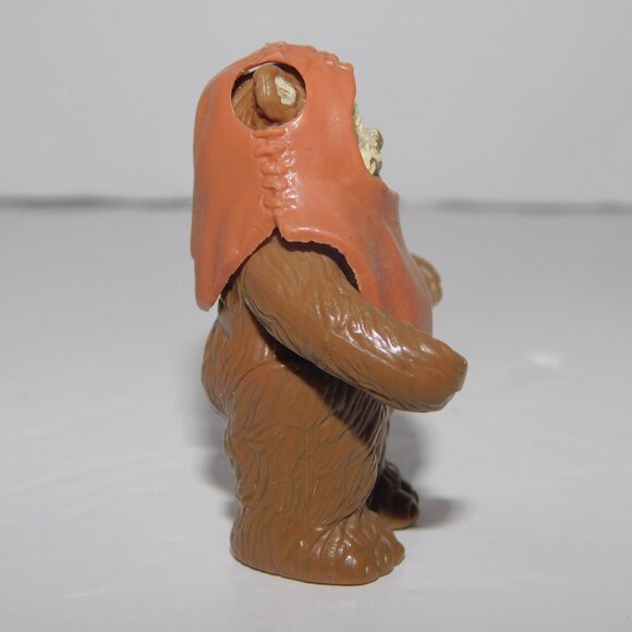 VTG 1984 Kenner Star Wars ROTJ Ewok Wicket W. Warrick 2" Figure w Hood - Picture 5 of 8